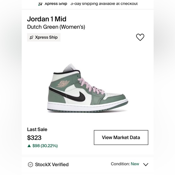 Air Jordan Mid SE Dutch Green - Picture 7 of 7